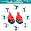 Адаптер батареи DM18PA14/MT18PA14 для Li-ion батарей Dewalt/Makita/Milwaukee 18V/20V к NiMH батареям 12V/14.4V для электроинструментов