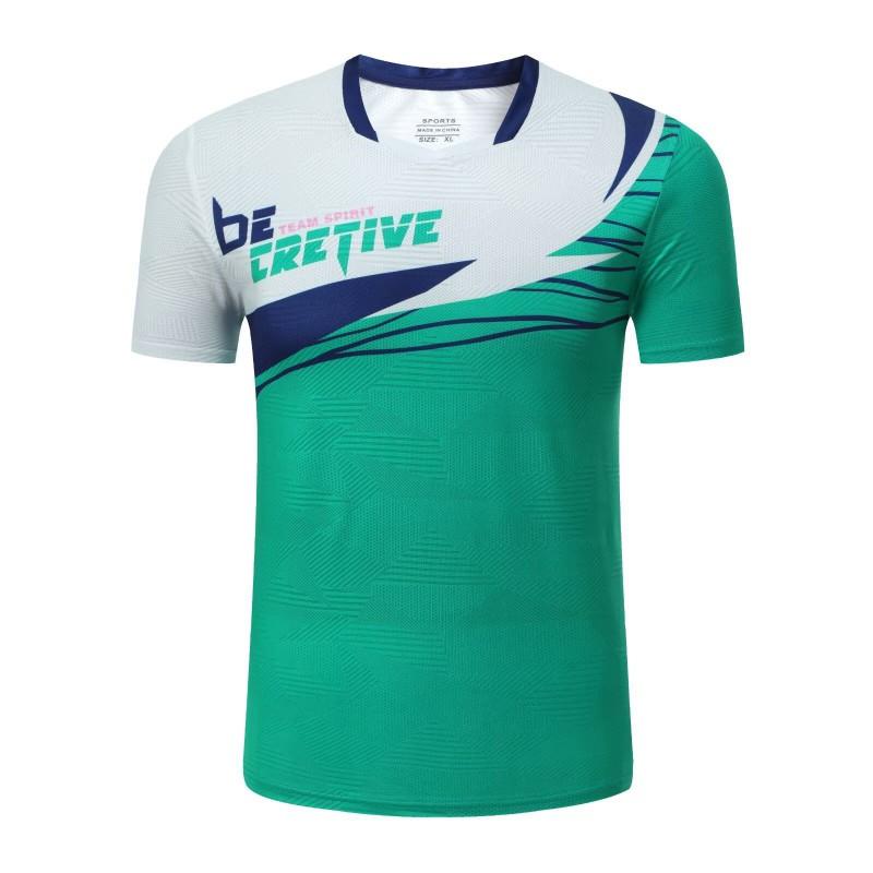 Quick-Dry Badminton Shirt Men Women Kids Sport T-Shirt Training Competition Uniform