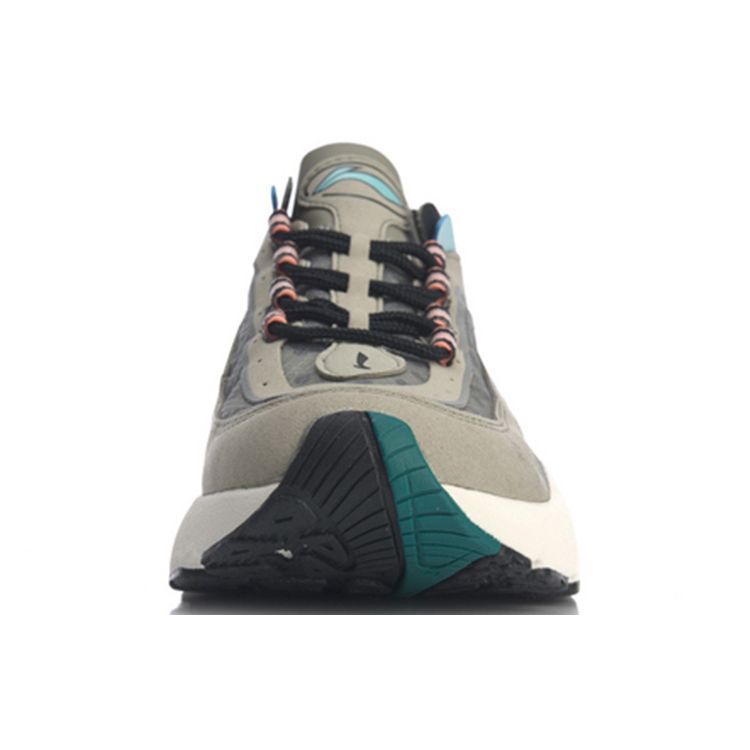 Li Ning V8 Series Non-Slip Wear-Resistant Low-Top Running Shoes Women Sneaker Camel-Gray ARHP128-10