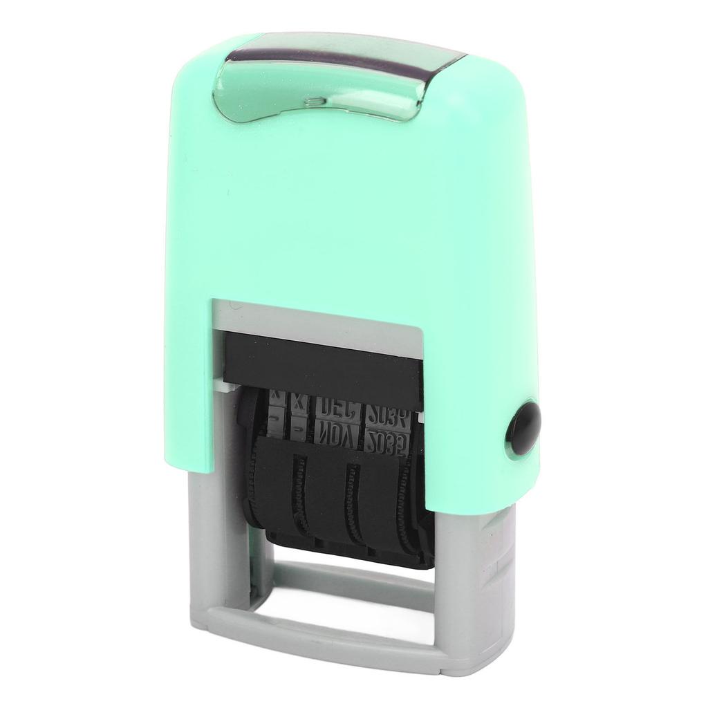 25x2.8mm English Date Stamp Clear Stamping Quick Drying Date Stamp for Study Work Life