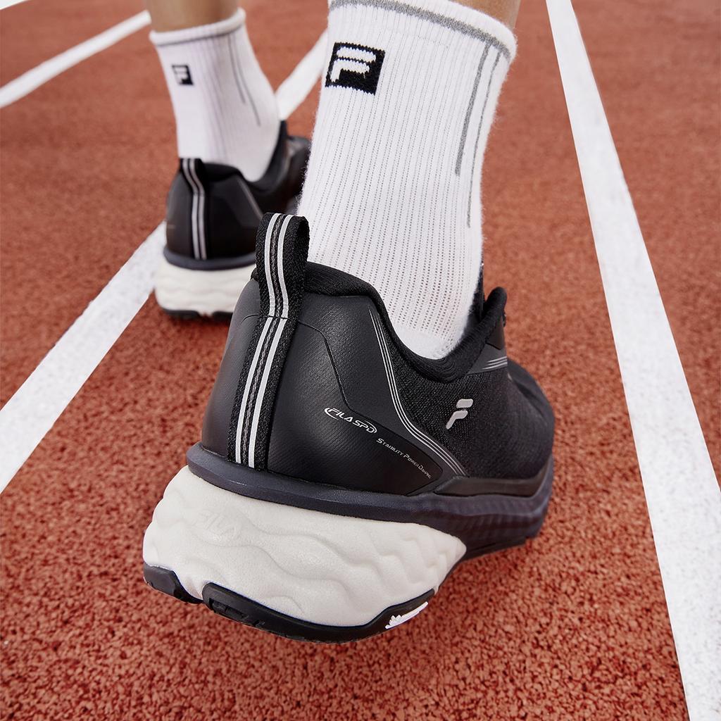 Fila SPD Cheetah 1+ Спортивные тренировочные кроссовки с низким верхом для бега Мужские кроссовки Черные A12M431103FBB