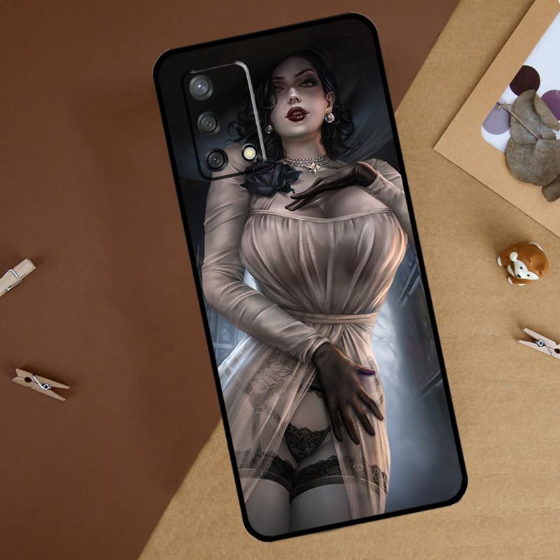 Sexy Lady Dimitrescu Daughters For Oppo A40 A60 A80 A74 A94 A54 A18 A38 A58 A78 A98 A16 A76 A96 A15 A57S A17 A77 Phone Case