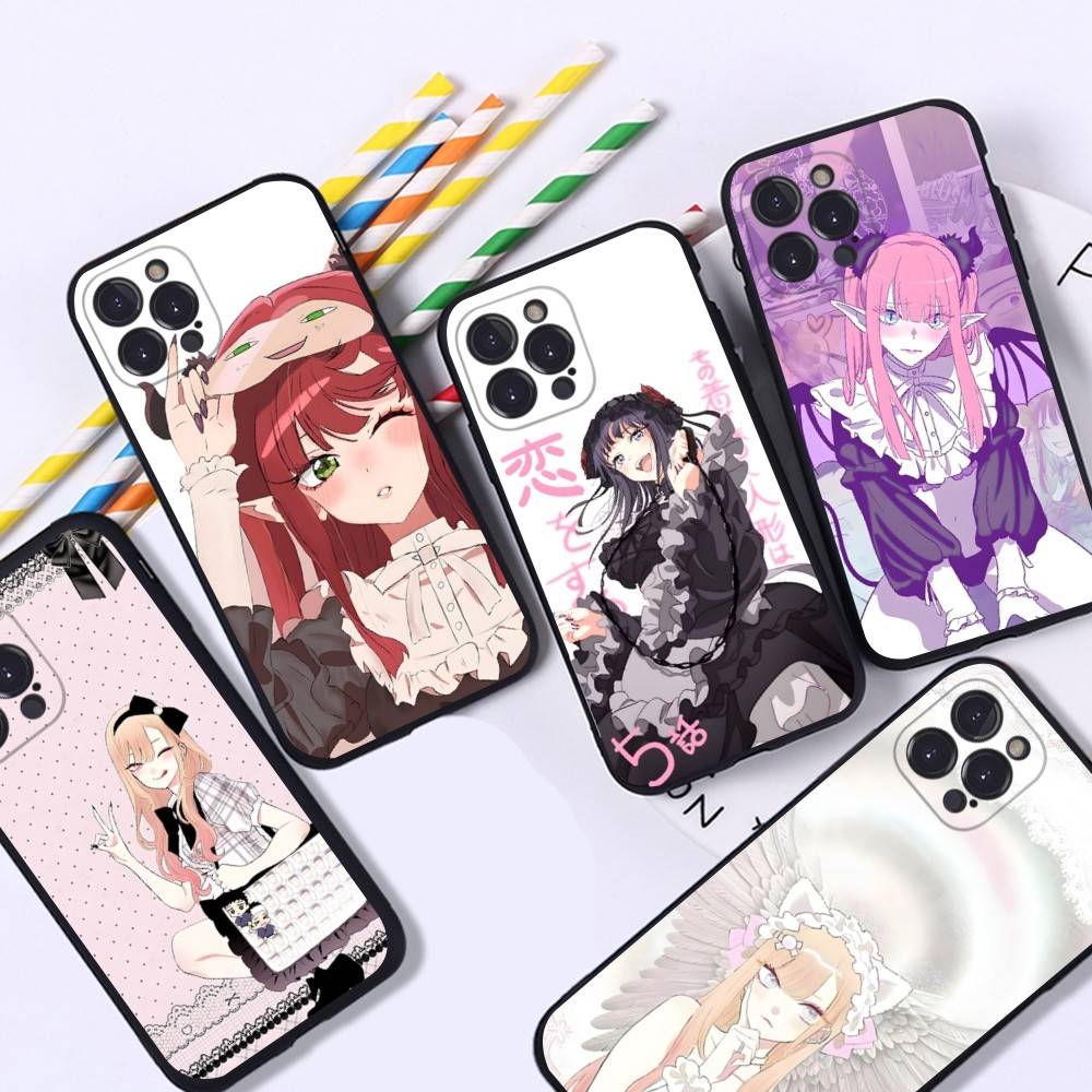 Чехол для телефона My Dress Up Darling Для iPhone 17 16 Pro Max 15 14 13 12 11 Mini PLUS Чехол