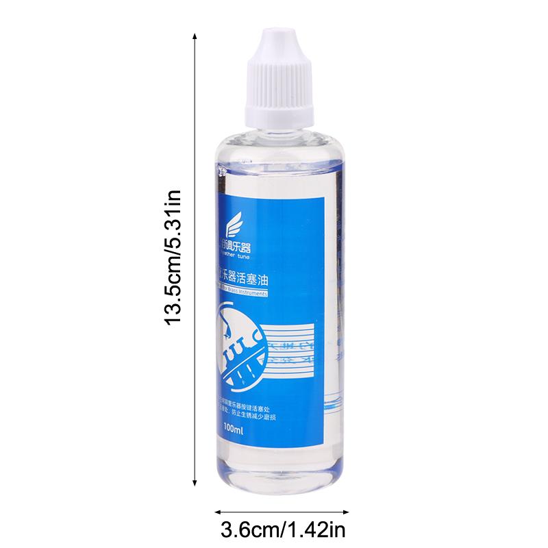 100Ml Lubricating Oil Care Cleaning Maintenance Saxophone Valves Oil Lubricants For Flute Clarinet Brass Musical Instrument