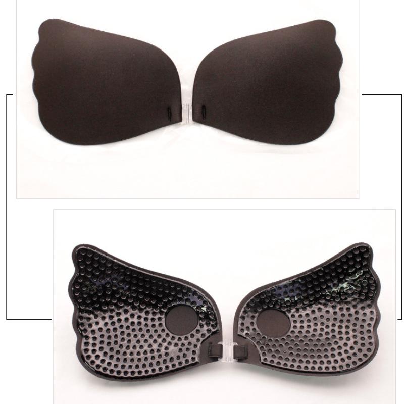 Silicone Push-Up Breast Pasties: Strapless, Invisible Nipple Covers for Small Busts, Ideal for Wedding Dresses.