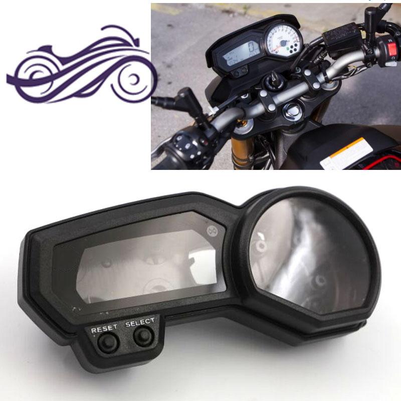 Motorcycle For Yamaha FZ1 FZ1N FZ6 FZ6N Speed Meter Instrument Case Odometer Tachometer Housing Box CoverSingle Turn DOUBLE TURN