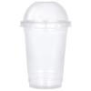 HONOR PET Cups, 300ml X 10 Oz, 50-Pack, Takeout Clear Cups with Dome Lids