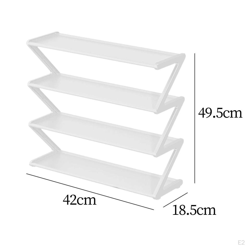 Органайзер для обуви, угловой дисплей, простая установка полки, подставка для общежития