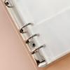 2pcs DIY Loose-Leaf Notebook Refill Paper PP Refill Spiral Page Binder Indexing Cards  Journal