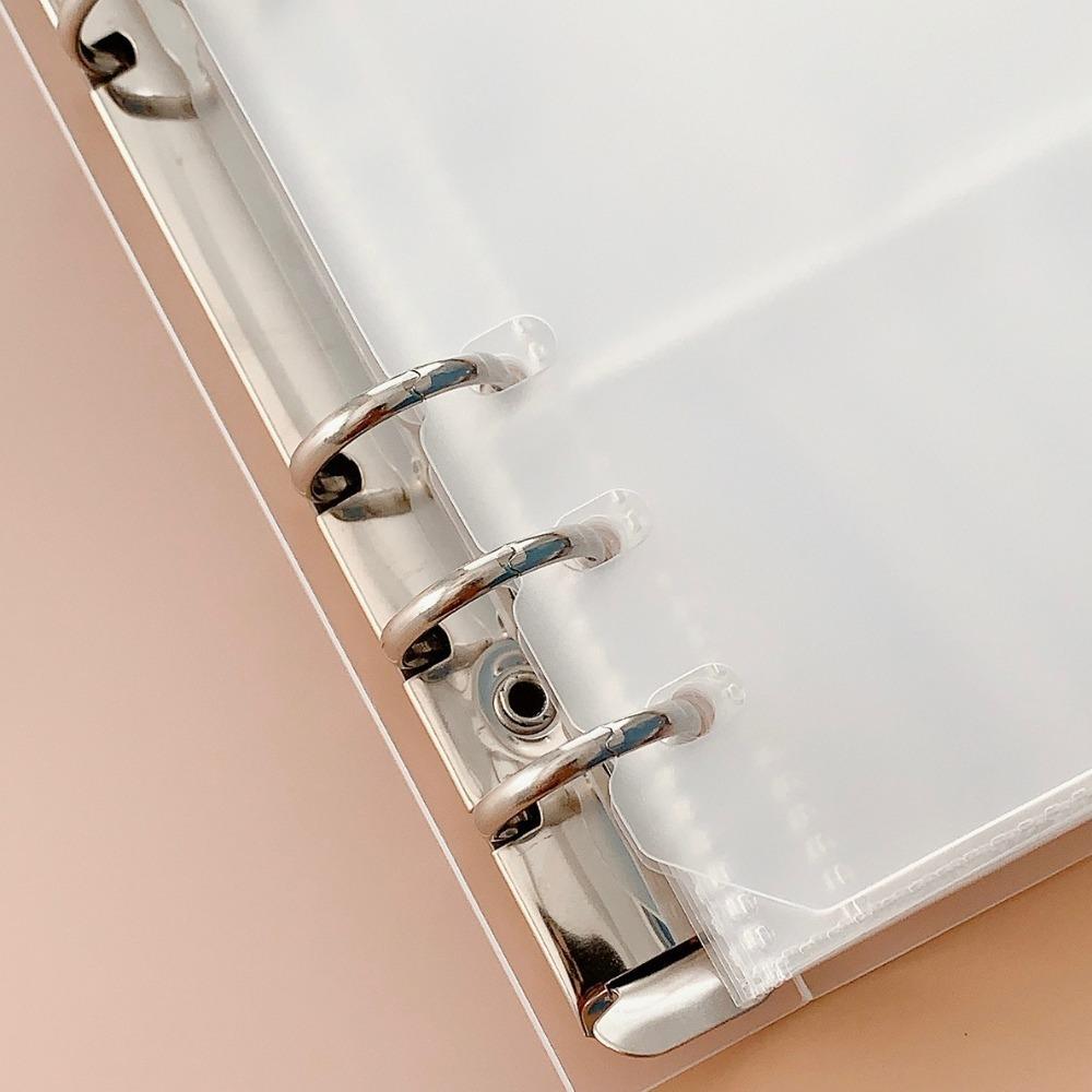 2pcs DIY Loose-Leaf Notebook Refill Paper PP Refill Spiral Page Binder Indexing Cards  Journal