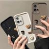 Для Vivo Y02 S1Pro Y15A Y22 2022 Y17S 4G Y17 Y20 U3 милый 3D медведь мультфильм силиконовый чехол на Vivo Y21 2021 Y27 2023 4G Y30 крышка