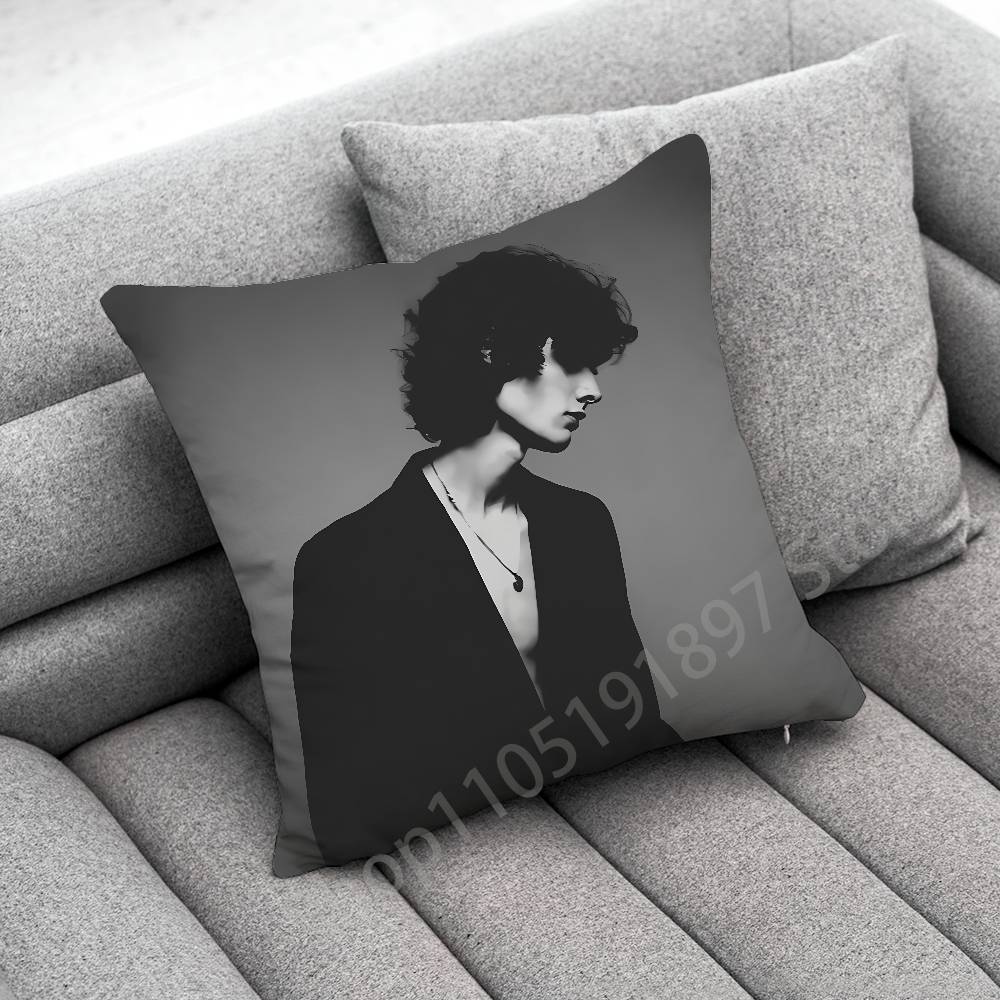 S-Sombr Back to Friends I Barely Know Her Throw Pillow Case For 30cm 40cm 45cm 50cm 55cm Square Sofa Pillowcase Shell