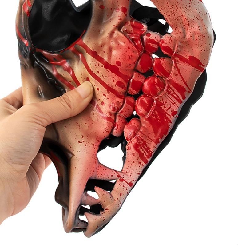 Маска оленя Маска на все лицо Маскарадная маска Маска с рогами Маска головы оленя Маска для Хэллоуина Маска для карнавала