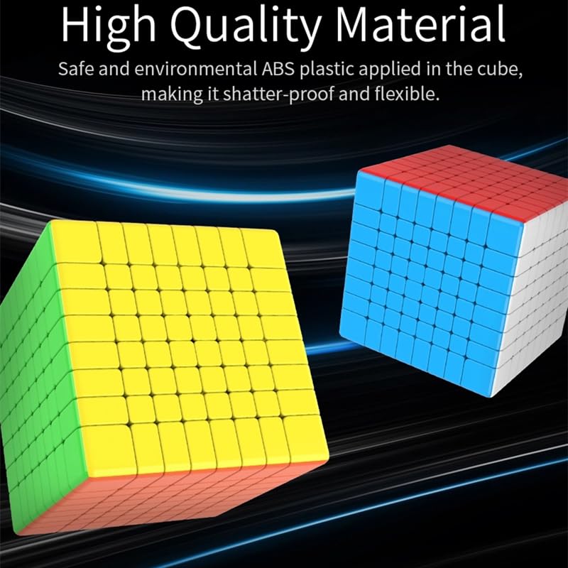 Bucubke Moyu Meilong 8x8 Magic Cube без наклеек Классная головоломка Magic Cube MoFang JiaoShi MEILONG 8x8x8 Головоломка MFJS Cube Toy