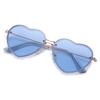 Prom UV Protection Heart Glasses Sun Glasses Heart-Shaped Sunglasses Pink Hippie Sunglasses Rimless