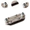 Skateboard Rails Adapter Replacement Sturdy Longboard Accessories silver