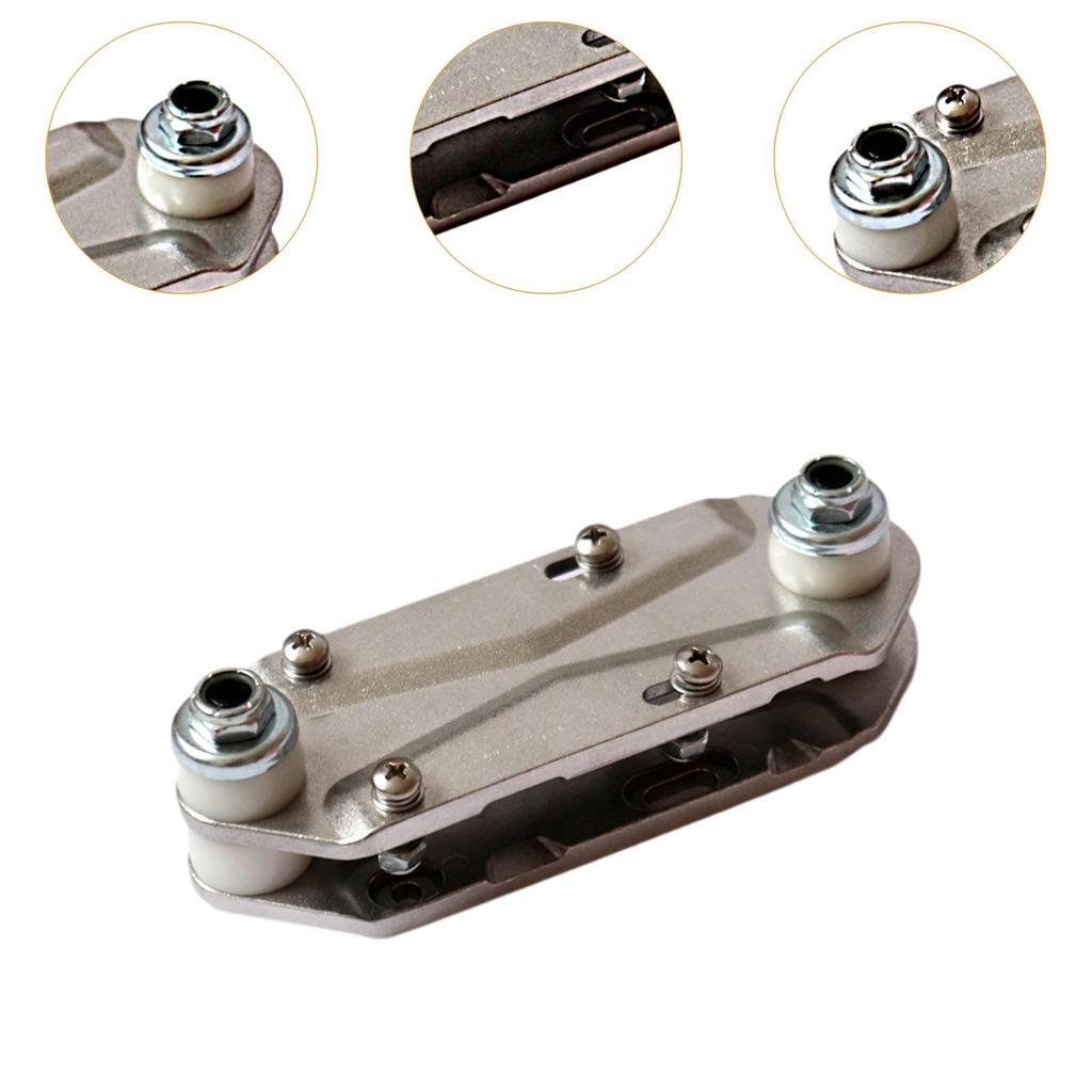 Skateboard Rails Adapter Replacement Sturdy Longboard Accessories silver
