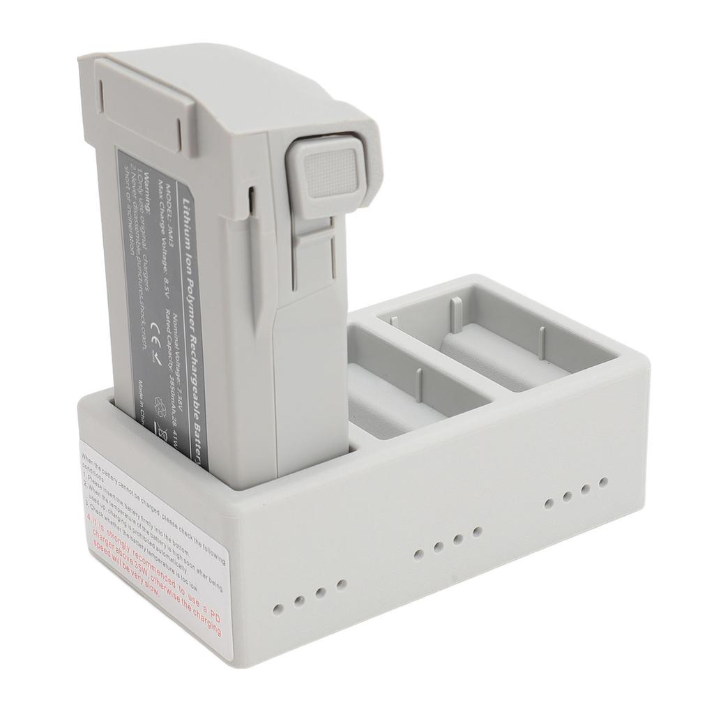 Сменный аккумулятор 3850 мАч 7,38 В и 3-портовый хаб для зарядки аккумуляторов для дронов Mini 3 3Pro 4 4Pro с питанием