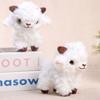 Miniature Sheep Plush Doll With Pp Cotton Filling For Bag Charm And Collectible Gift Items