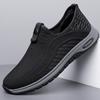 2025 New Shoes for Men Casual Shoes Spring Breathable Knit Flat Sneaker Shoes Slip-on Loafers