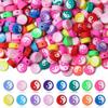 50/100/200 шт. глиняные бусины красочные Инь-Ян полимерная глина разделительные бусины для женщин изготовление ювелирных изделий своими руками браслет ожерелье