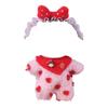 Doll Clothes 20cm Cotton Doll Clothes Dress Up Star Doll Clothes  Doll Accessories
