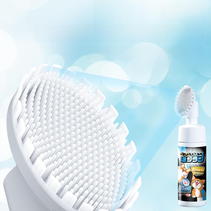 Пена для чистки лап домашних животных: Безводный очиститель для ног кошек и собак с пузырьками