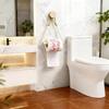 Hemp Rope Design Roll Paper Dispenser Punch-Free Wall-Mounted Toilet Paper Rack  Home Organizer