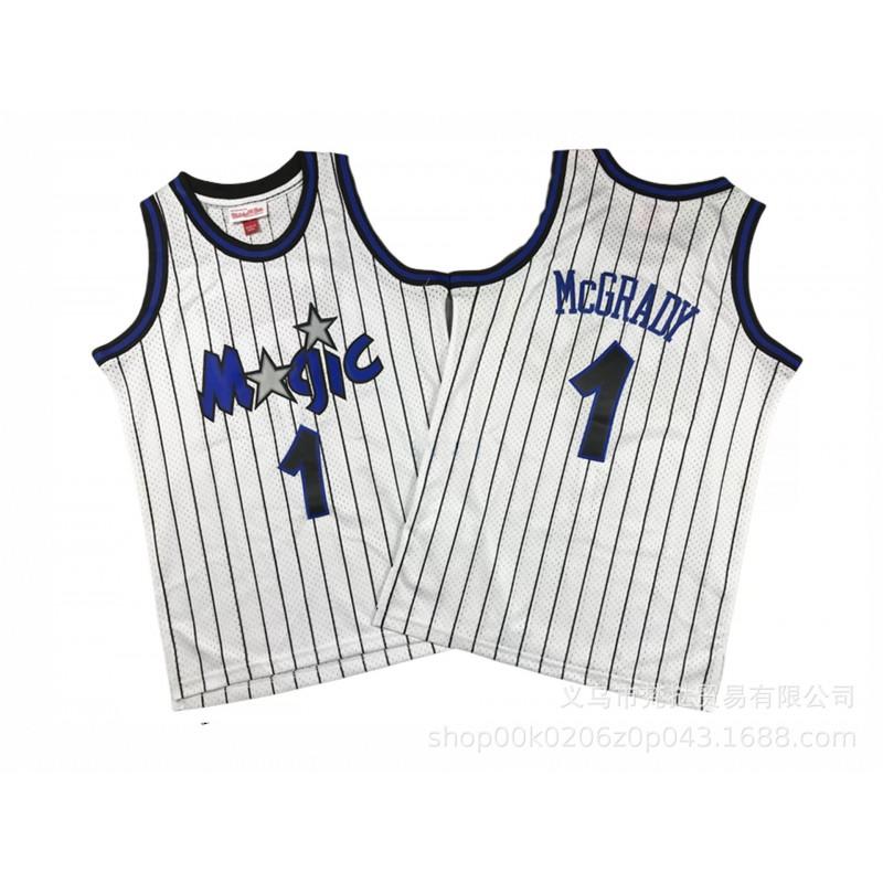 Orlando Magic Retro Basketball Jersey Hardaway 1 ONeal 32 McGrady Unisex Short Sleeve Cotton V-Neck Fall