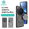 For VIVO X200 PRO MINI Phone Case Nillkin CamShield Prop Magnetic Clear Version Hard PC+TPU Shell Shockproof Back Cover