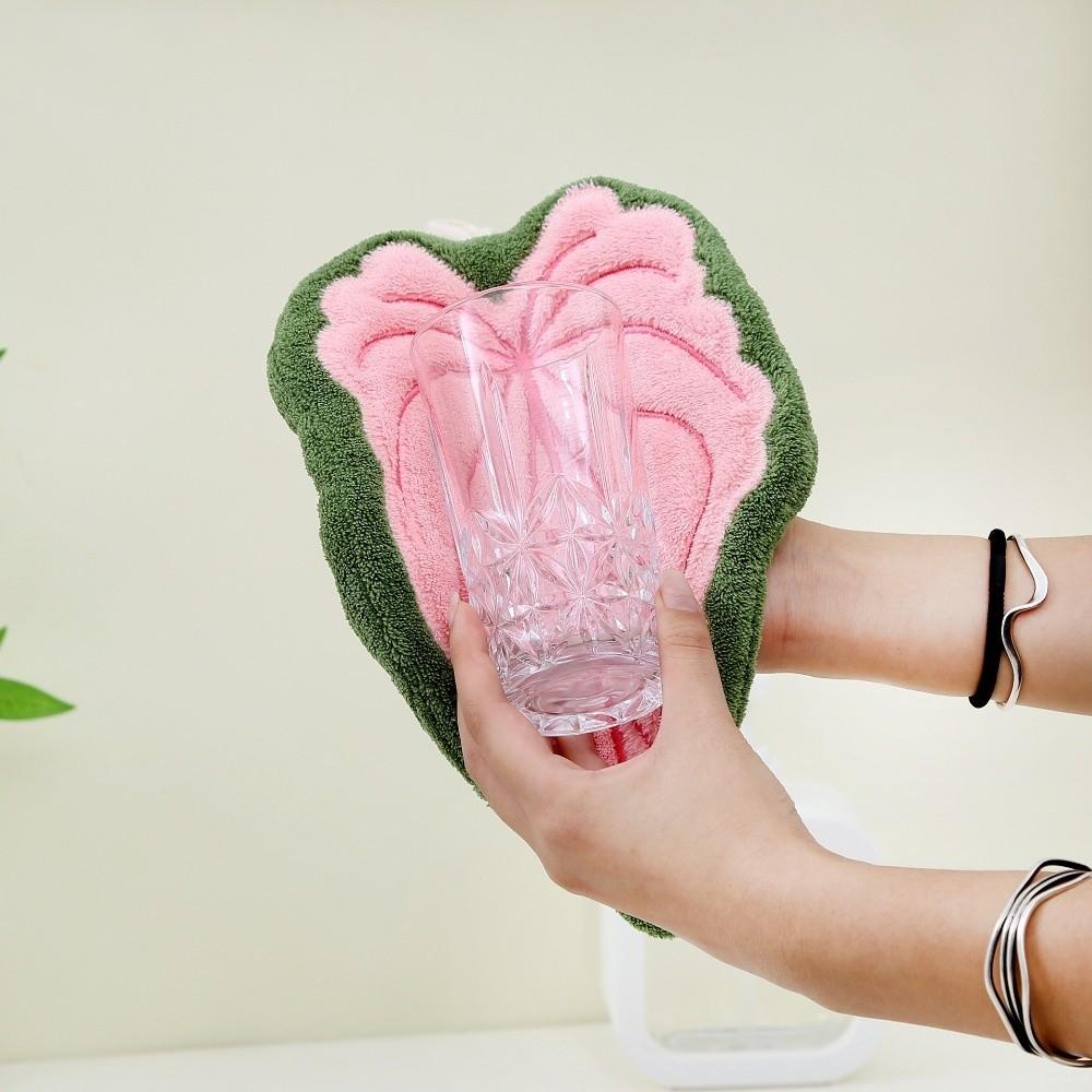 Thickened Kitchen Towel Leaf Absorbent Towel New Hand Towel Home Accessories