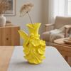 3D-печатная скульптура-ваза для сада фей jijijing, Фантастический цветочный горшок со статуей, Двойной держатель для рабочего стола, прихожей и креативный подарок