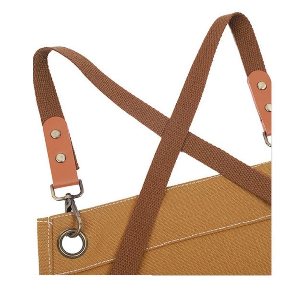 Легкий кухонный фартук Маслостойкий фартук бариста Практичный холщовый фартук Салоны красоты и ногтевого сервиса