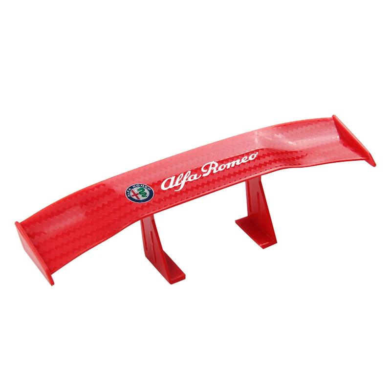 Для Alfa Romeo Мини-спойлер 3D Заднее крыло багажника Спойлер-губа на багажник Наклейки Для Alfa Romeo Giulia Giulietta 156 159 147 Mito Stelvi