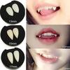 Clown Dress Vampire Teeth Halloween Party Dentures Props Zombie Devil Fangs Tooth With Dental Gum