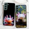 Чехол с улыбающейся саламандрой для Samsung Galaxy S22 S25 Ultra S21 S10 Plus S26 Edge S20 S23 S24 FE Чехол Силиконовый Мягкий ТПУ