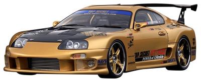 Масштабная модель зажигания TOP SECRET GT300 Supra Золотой готовое изделие IG3743 TK.Company 1/18 (A80)