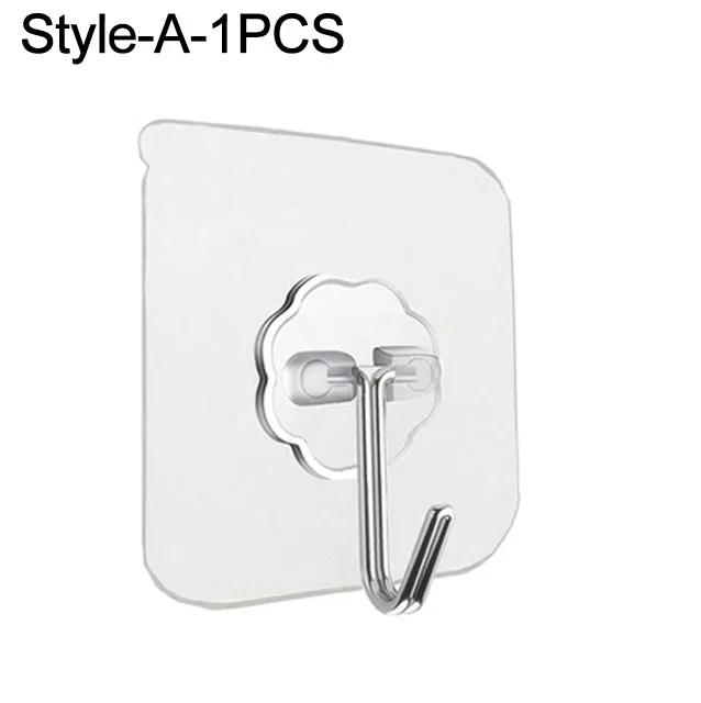 Самоклеящиеся крючки Крючок-зажим для карниза без прокола Подвесной держатель для карниза для душевой занавески Бытовой фиксированный держатель для подвесного крючка