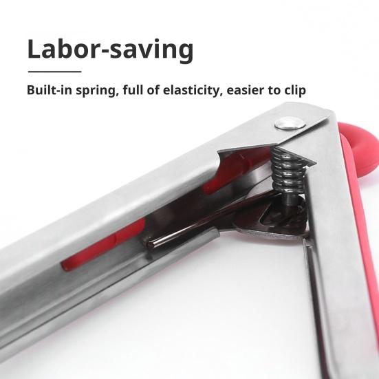 Набор из 3 кухонных щипцов, термостойкие щипцы с силиконовым наконечником для приготовления пищи