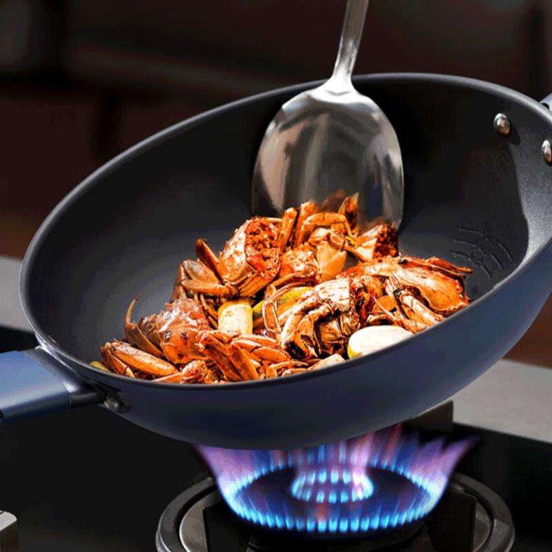 Aishida 32cm Titanium Non-stick Wok
