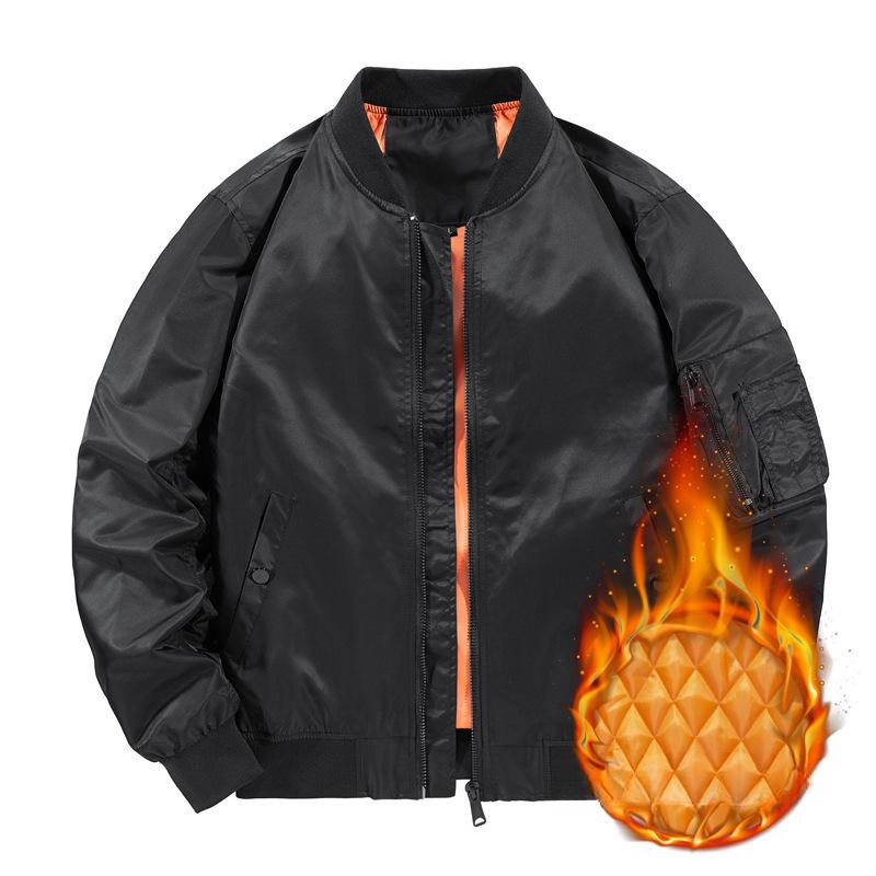 Хипстерская бейсбольная куртка мужская MA1 Air Force Flight Suit Jacket с хлопковым утолщенным верхним пальто с принтом