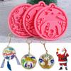 Candy Chocolate Cake Tools Silicone Moulds Keychain Molds Jewelry Making Tool Christmas Ball Mold