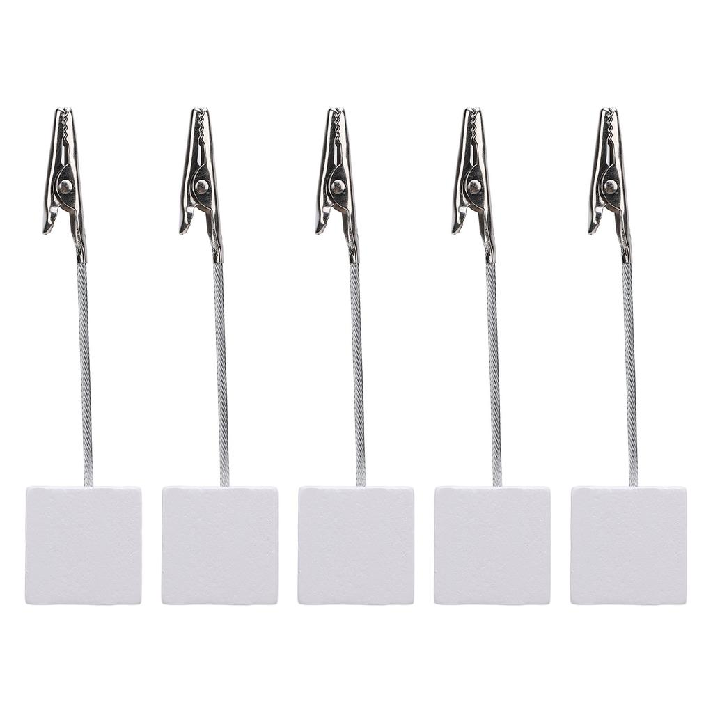 10 шт. держатель для карточек с номером стола, деревянный блок, зажим-крокодил, держатель для фотографий с заметками и напоминаниями