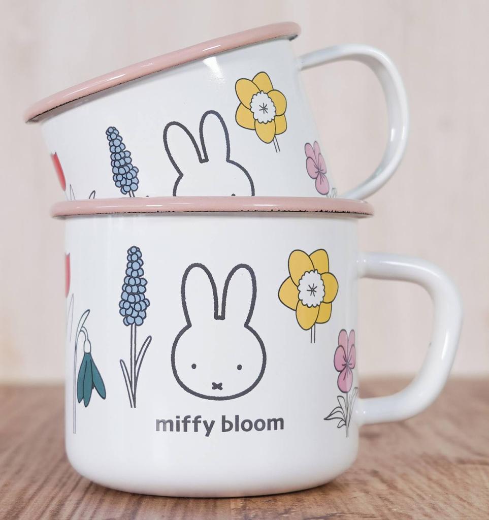 Эмалированная кружка Miffy Bloom 8 см от Fuji MF26-8MG