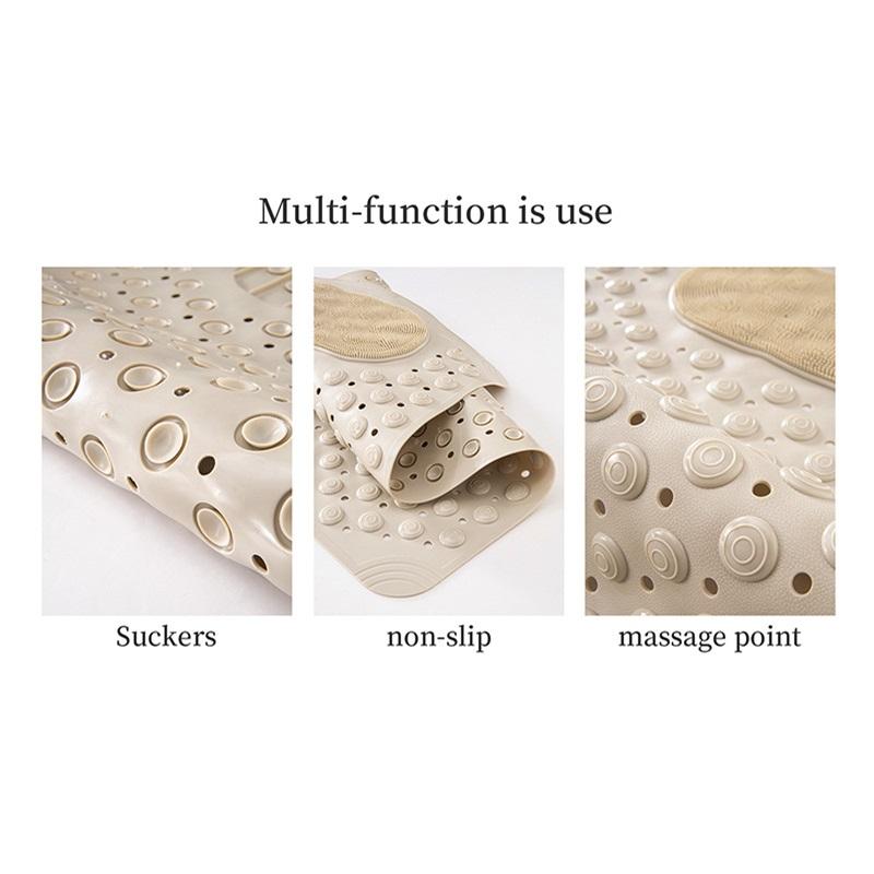 Коврик для ванной комнаты с противоскользящим покрытием, водонепроницаемый, для безопасности детей, для душа, нескользящий коврик для ванной, коврик для туалета