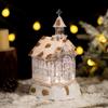 Музыкальная шкатулка «Хрустальная церковь Снежинка»: Рождественский Ornament и Подарок
