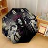 The Addams Family Windproof Auto 8 Rib Folding Umbrella Portable Outdoor Parasol