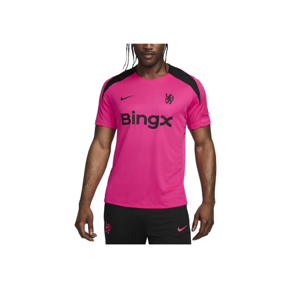 New Nike Chelsea FCDri Fit FW24 Soccer Jersey Men's Pink FQ2607-659