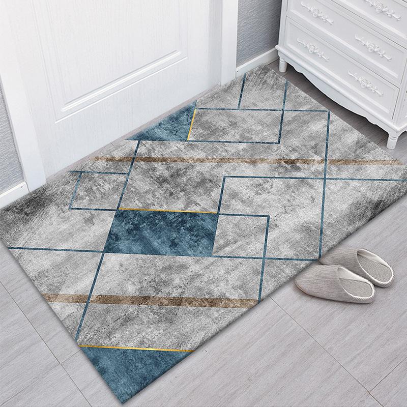 Ковер Современный и минималистский коврик для двери в гостиную и ванную комнату, коврик для входа