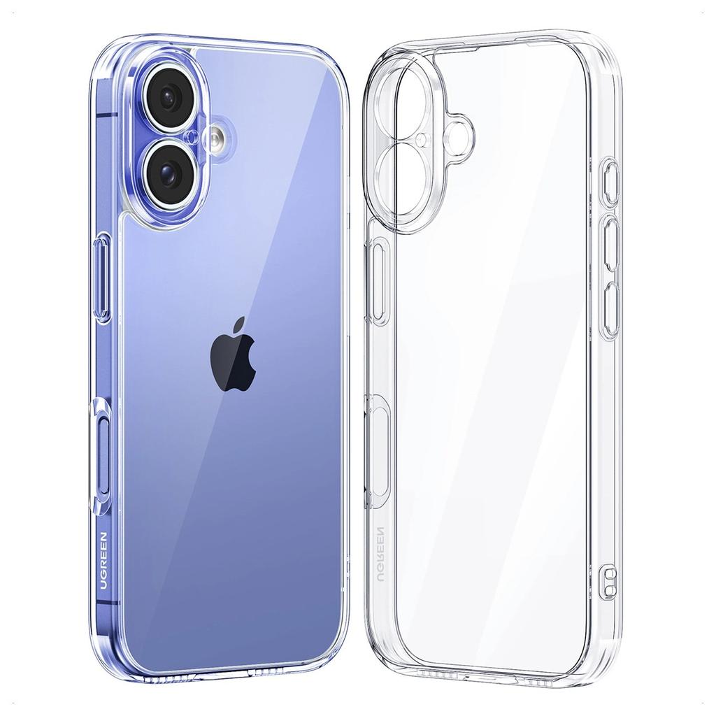 Ugreen Classy Transparent Protective Case for iPhone 16 Plus
